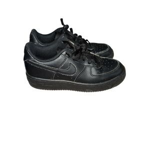 Nike Black Sneakers Air Force 1 Classic Design
